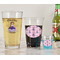 Custom Princess Pint Glass - Two Content - In Context