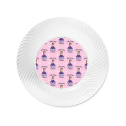 Custom Princess Plastic Party Appetizer & Dessert Plates - 6" (Personalized)