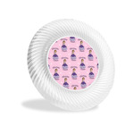 Custom Princess Plastic Party Appetizer & Dessert Plates - 6" (Personalized)