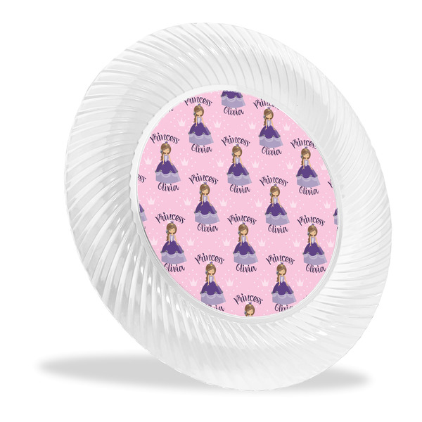 Custom Custom Princess Plastic Party Dinner Plates - 10" (Personalized)