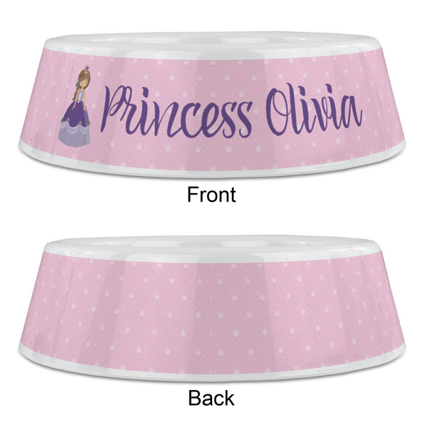 Custom Princess Plastic Pet Bowls - Large - APPROVAL