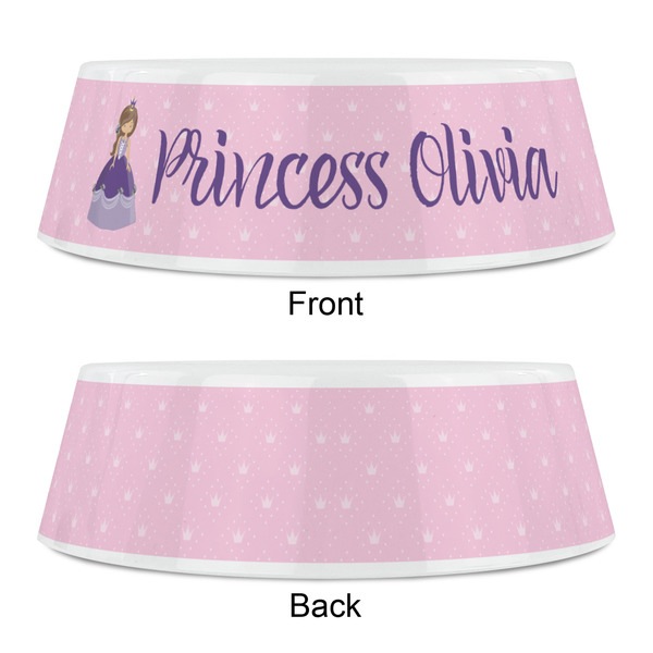 Custom Princess Plastic Pet Bowls - Small - APPROVAL