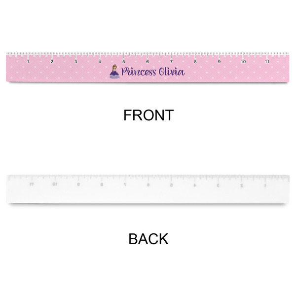 Custom Princess Plastic Ruler - 12" - APPROVAL