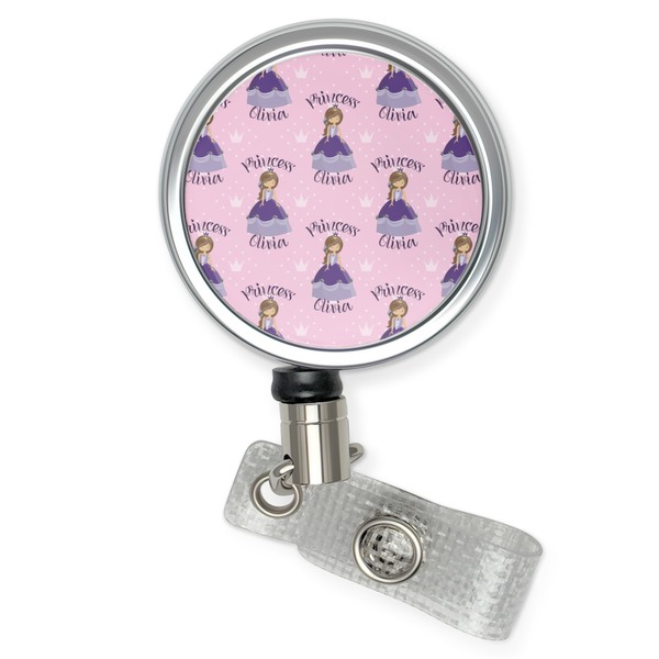 Custom Custom Princess Retractable Badge Reel (Personalized)