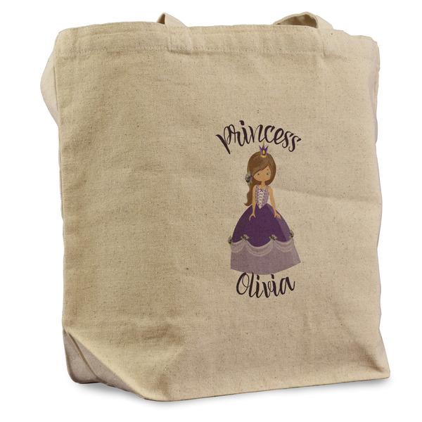 Custom Custom Princess Reusable Cotton Grocery Bag - Single (Personalized)