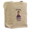 Custom Princess Reusable Cotton Grocery Bag - Front View