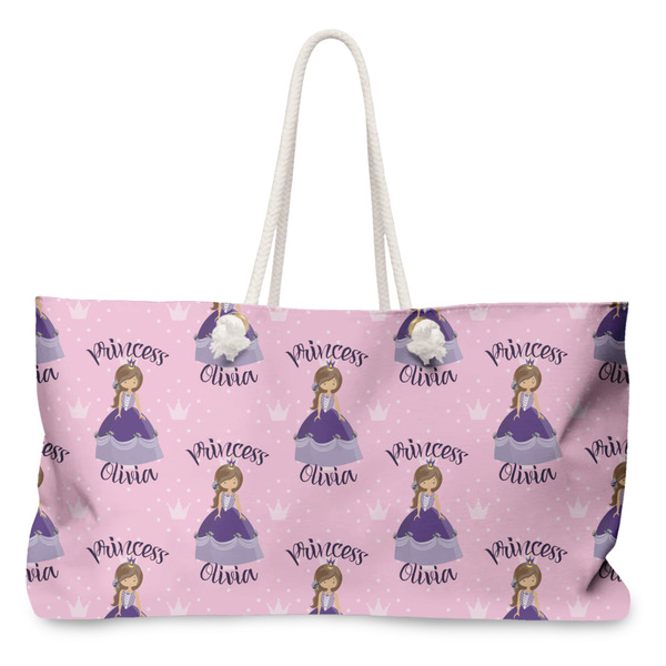 Custom Custom Princess Large Tote Bag with Rope Handles (Personalized)