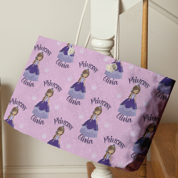 Custom Princess Large Rope Tote - Life Style