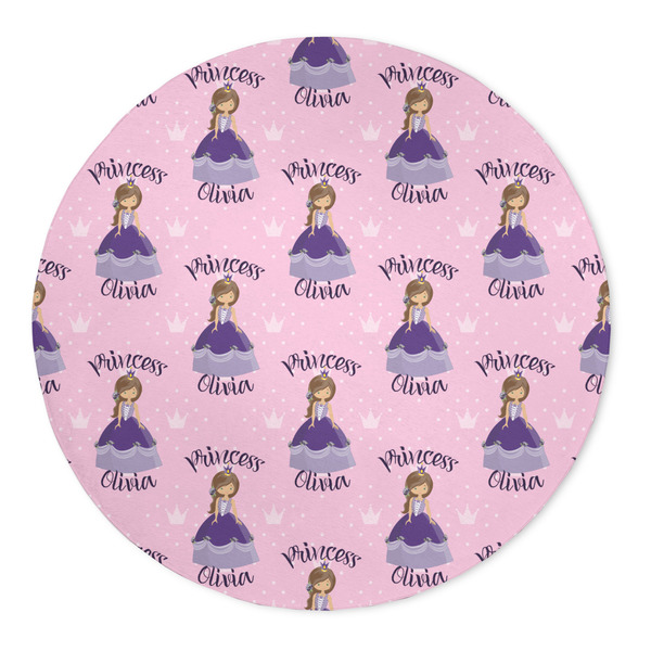 Custom Custom Princess 5' Round Indoor Area Rug (Personalized)
