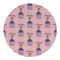 Custom Princess Round Linen Placemats - FRONT (Single Sided)