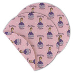 Custom Princess Round Linen Placemat - Double Sided - Set of 4 (Personalized)