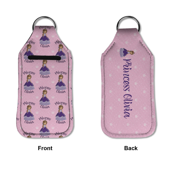 Custom Princess Sanitizer Holder Keychain - Large APPROVAL (Flat)