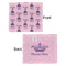 Custom Princess Security Blanket - Front & Back View