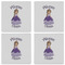 Custom Princess Set of 4 Sandstone Coasters - See All 4 View