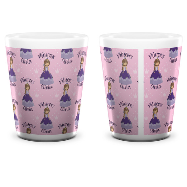 Custom Princess Shot Glass - White - APPROVAL