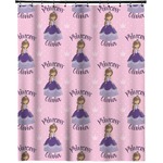 Custom Princess Extra Long Shower Curtain - 70"x84" (Personalized)