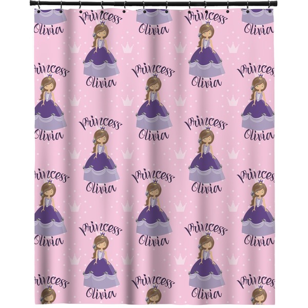 Custom Custom Princess Extra Long Shower Curtain - 70"x84" (Personalized)