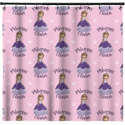 Custom Princess Shower Curtain - Custom Size (Personalized)