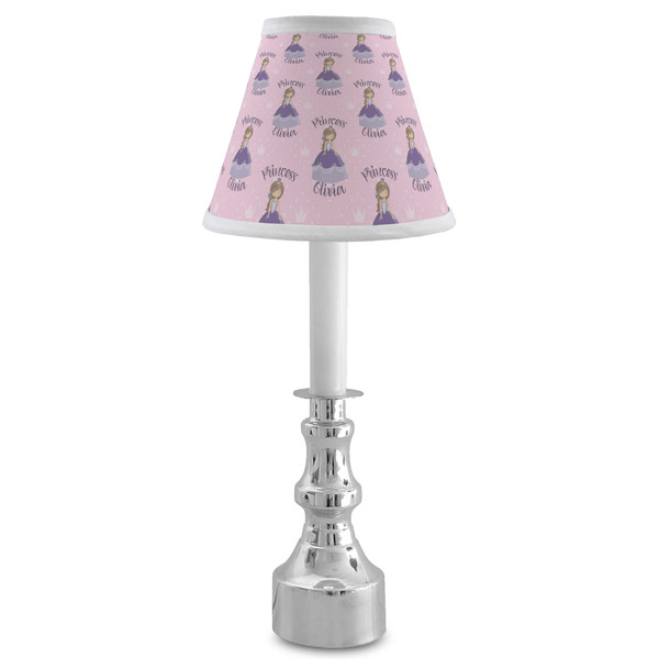 Custom Princess Small Chandelier Lamp - LIFESTYLE (on candle stick)