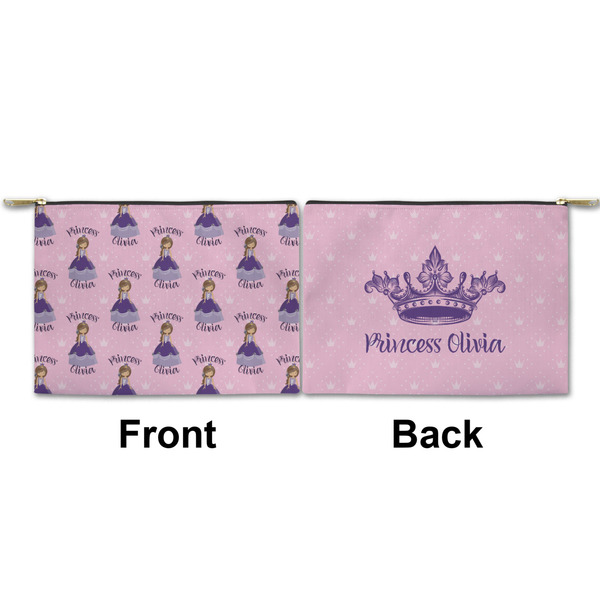 Custom Princess Small Zipper Pouch Approval (Front and Back)