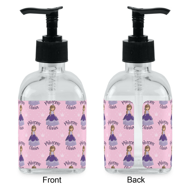 Custom Princess Glass Soap/Lotion Dispenser - Approval