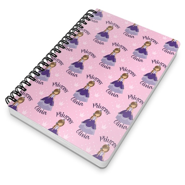 Custom Princess Spiral Journal 7 x 10 - Main