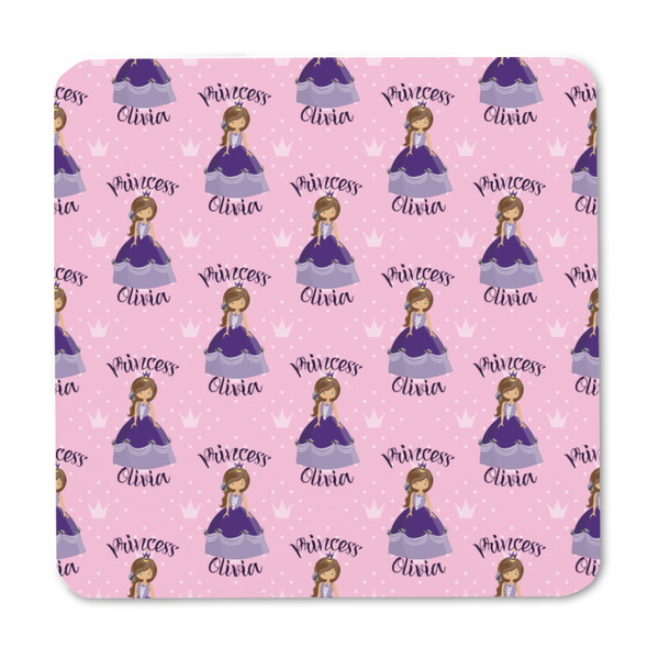 Custom Princess Square Fridge Magnet - FRONT