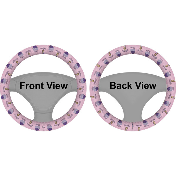 Custom Princess Steering Wheel Cover- Front and Back