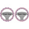 Custom Princess Steering Wheel Cover- Front and Back