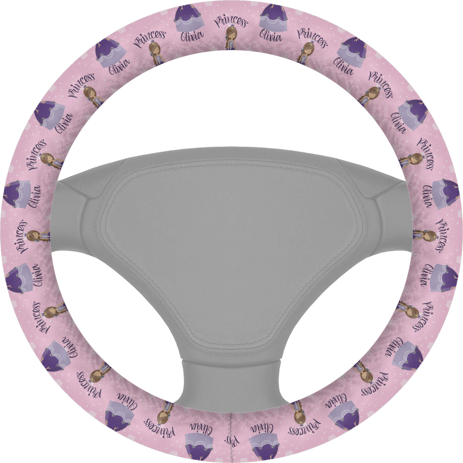 Custom Princess Steering Wheel Cover (Personalized) YouCustomizeIt