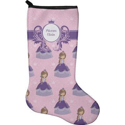 Custom Princess Holiday Stocking - Neoprene (Personalized)
