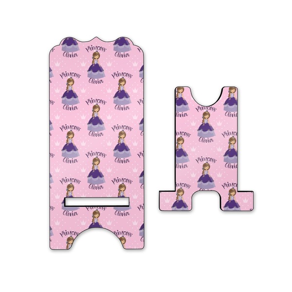 Custom Princess Stylized Phone Stand - Front & Back - Small