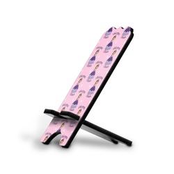 Custom Princess Stylized Cell Phone Stand - Small w/ Name All Over