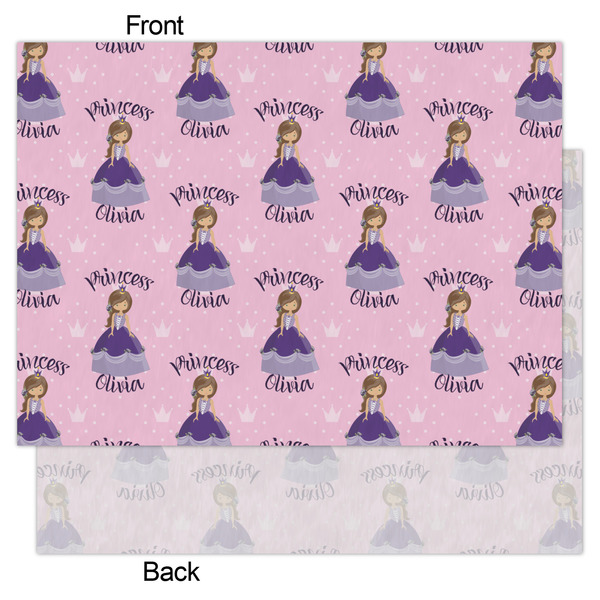 Custom Princess Tissue Paper - Heavyweight - Large - Front & Back