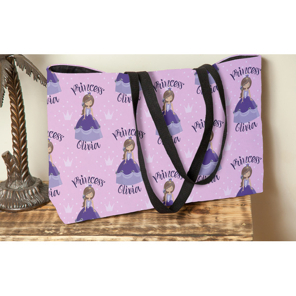 Custom Princess Tote w/Black Handles - Lifestyle View