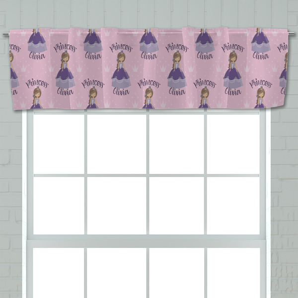 Custom Princess Valance - Closeup on window