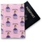 Custom Princess Vinyl Passport Holder - Front