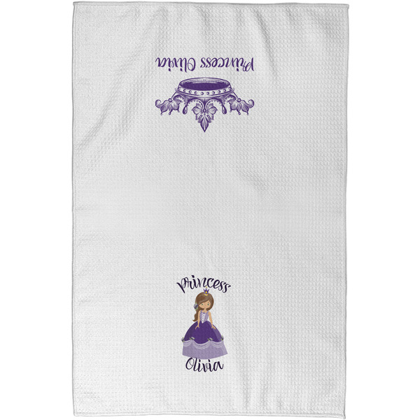 Custom Princess Waffle Towel - Partial Print - Approval Image