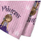 Custom Princess Waffle Weave Towel - Closeup of Material Image