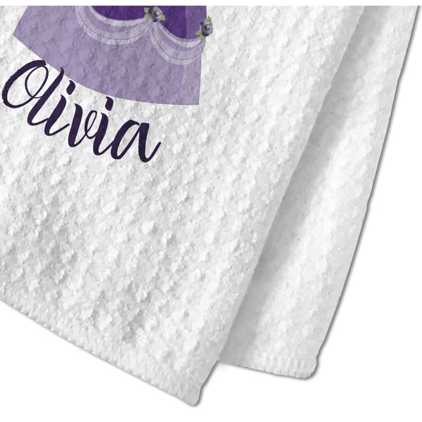 Custom Princess Waffle Weave Towel - Closeup of Material Image