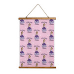 Custom Princess Wall Hanging Tapestry - Tall (Personalized)