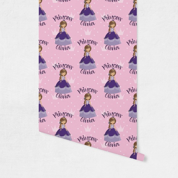 Custom Princess Wallpaper on Wall