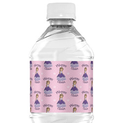 Custom Princess Water Bottle Labels - Custom Sized (Personalized)