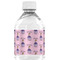 Custom Princess Water Bottle Label - Single Front