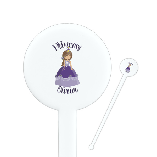 Custom Custom Princess Round Plastic Stir Sticks (Personalized)