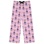 Custom Princess Womens Pajama Pants - L (Personalized)