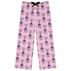 Custom Princess Womens Pajama Pants - M (Personalized)