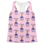 Custom Princess Womens Racerback Tank Top - 2X Large (Personalized)