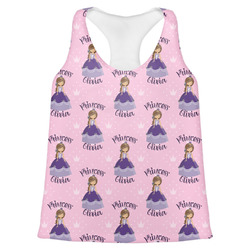 Custom Princess Womens Racerback Tank Top (Personalized)