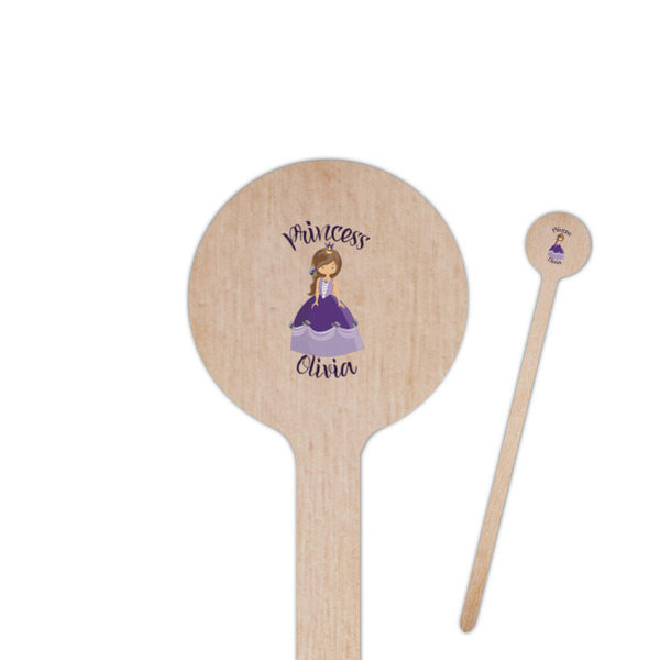 Custom Custom Princess Round Wooden Stir Sticks (Personalized)